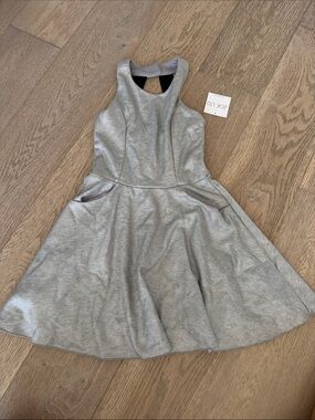 Zoe Ltd Silver Sleeveless Fit & Flare Party Dress